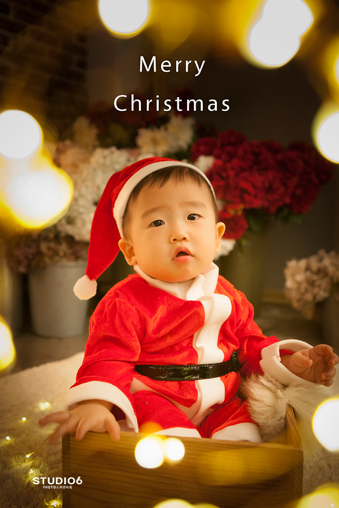 STUDIO6のかわいいサンタたち♫ | 大阪のマタニティやベビー
